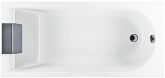 MIRRA XWP3340001 ванна акриловая с ножками, подголовником и креплениями 140x70