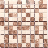 CM 3023 C2 Beige/White 30x30 мозаика