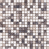 K-MOS TRAVERTINO MIX EMPERADOR (15X15) 30x30 мозаика