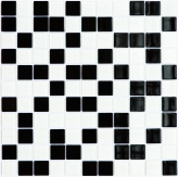GM 4001 C2 black/white 30х30 мозаика