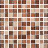 GM 8007 C3 Brown Dark/Brown Gold/Brown Brocade 30x30 мозаика