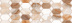 Arabesque Beige Decor 30х90 стена