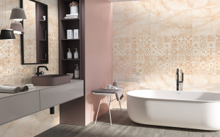 Sky Crema Decor 30х90 стена