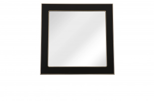 Зеркало Беатриче 100 см черный патина хром