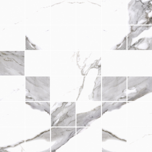 MOSAIC CALACATTA WHITE 29.7x29.7 мозаика