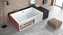 Панель для ванны ITEA LUX OBEX.120.65WH боковая