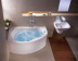 SPRING XWA3071000 ванна ассиметричная левая 170х100 с ножками