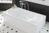 SAGA XWP3850000 акриловая ванна с ножками 150x75