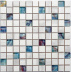 СМ 3107 C3 laterizio griz/laterizio bianco/line glass 30x30 мозаика