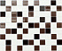 GM 4011 C3 coffe d/coffe m/white 30х30 мозаика