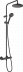 26276670 Vernis Blend Showerpipe Душевая система с термостатом, черный матовый