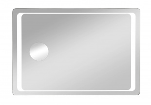 Зеркало Омега Люкс 100 см с LED подсветкой