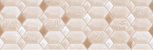 Violeta Crema Decor 30х90 стена