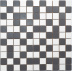 СМ 3106 C2 Estet White-Estet Graphite 30x30 мозаика