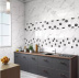 Carrara Bianco 30x90 стена