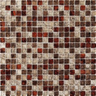 T-MOS G06+G14+G09 (15x15) ORANGE 30x30 мозаика