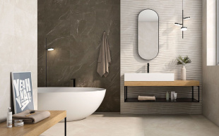 Geotiles Elbert Blanco 30x90 стена