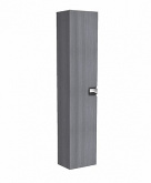 TWINS 88461 шкафчик боковой высокий, серебряный графит